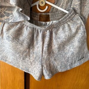 Tribe Kelley Mossy Oak Brush Camo Sweat shorts- hard to find!